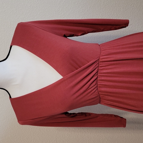 Rust Rose Summer Dress S - Picture 2 of 6